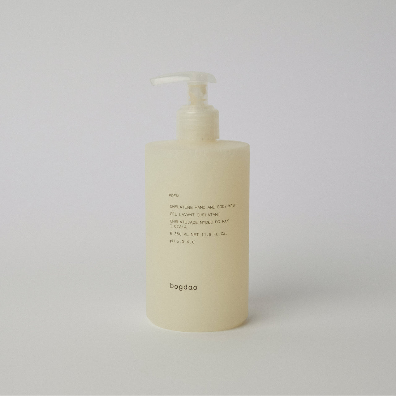 Chelatujące mydło do rąk i ciała POEM